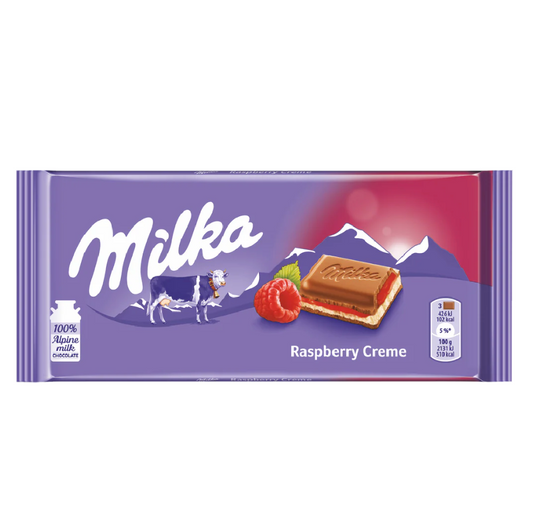 Milka Raspberry Creme