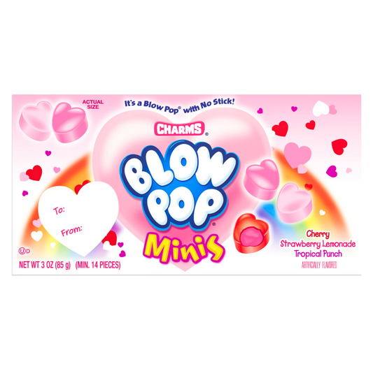 Blow Pop Minis Valentines