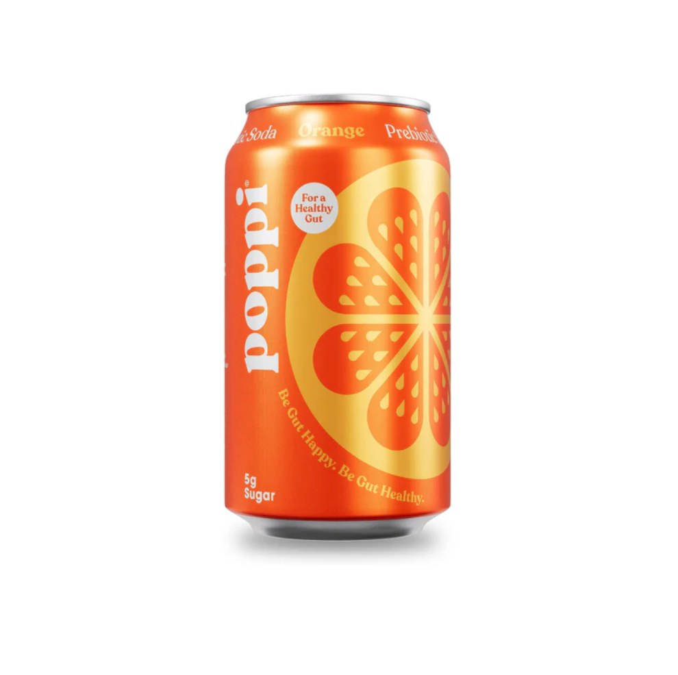 Poppi Orange Lata Individual