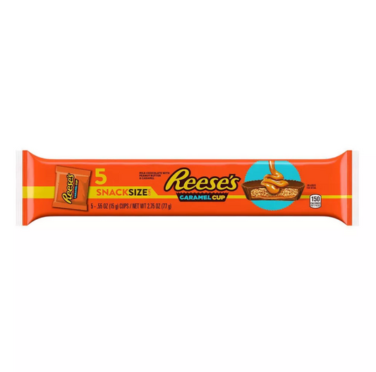 Reeses Caramel Cup 5 Snack Size
