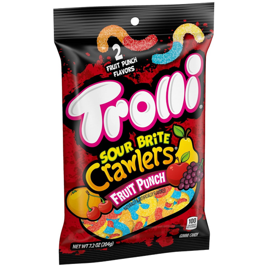 Trolli Sour Brite Crawlers Fruit Punch