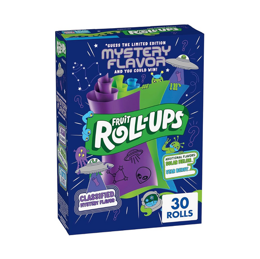 Fruit Roll Ups Mystery Flavor