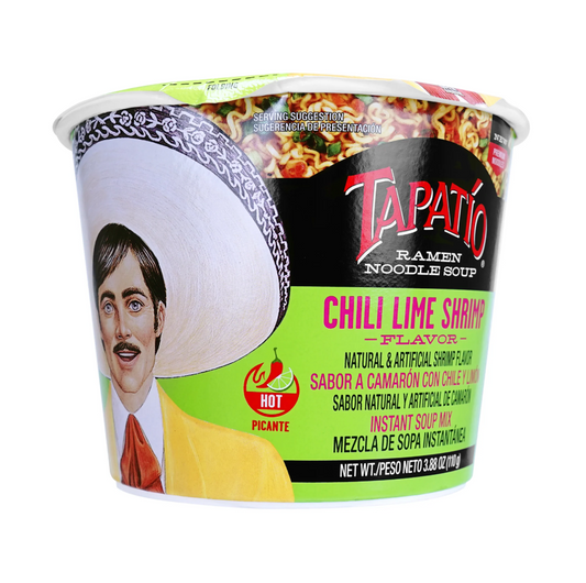 Tapatio Ramen Noodle Soup Chili Lime Shrimp