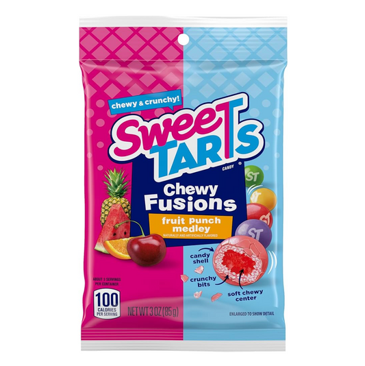 Sweetarts Chewy Fusions Fruit Punch Medley