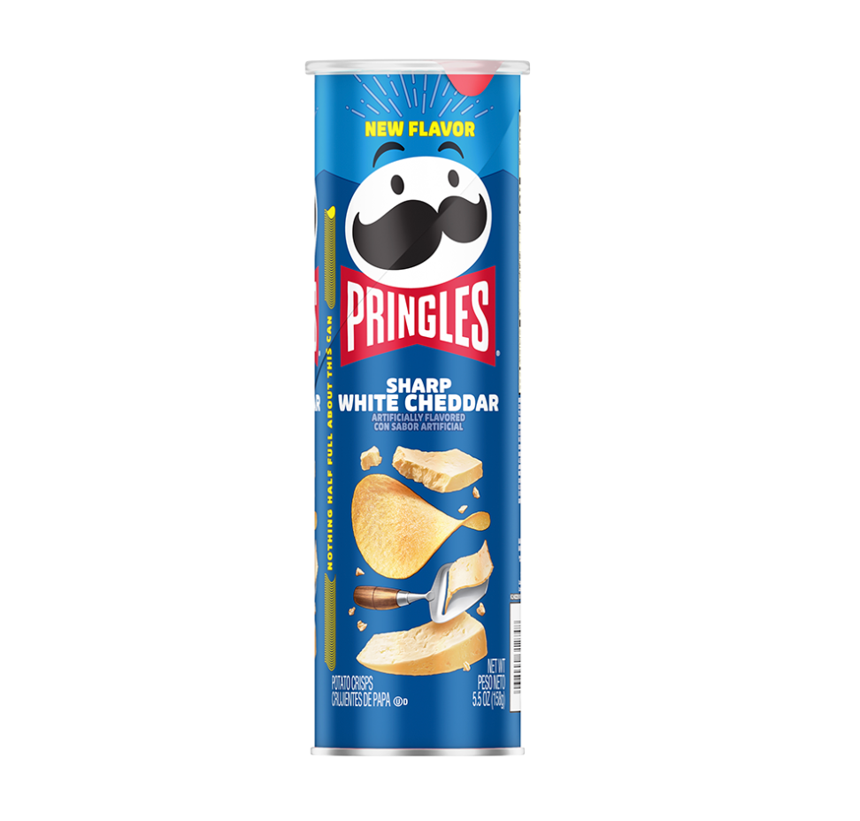 Pringles Sharp White Cheddar
