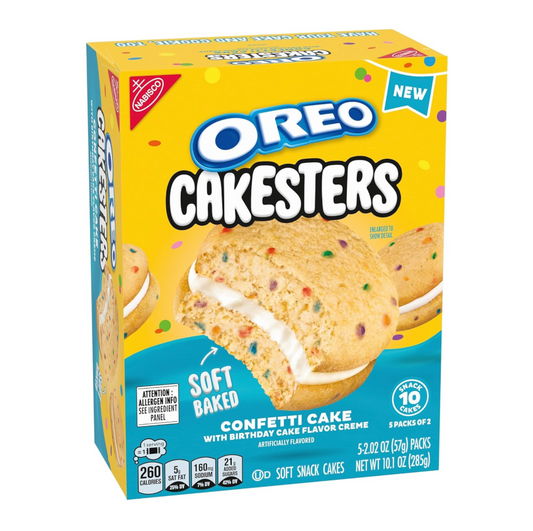 Oreo Cakesters Conffeti Cake