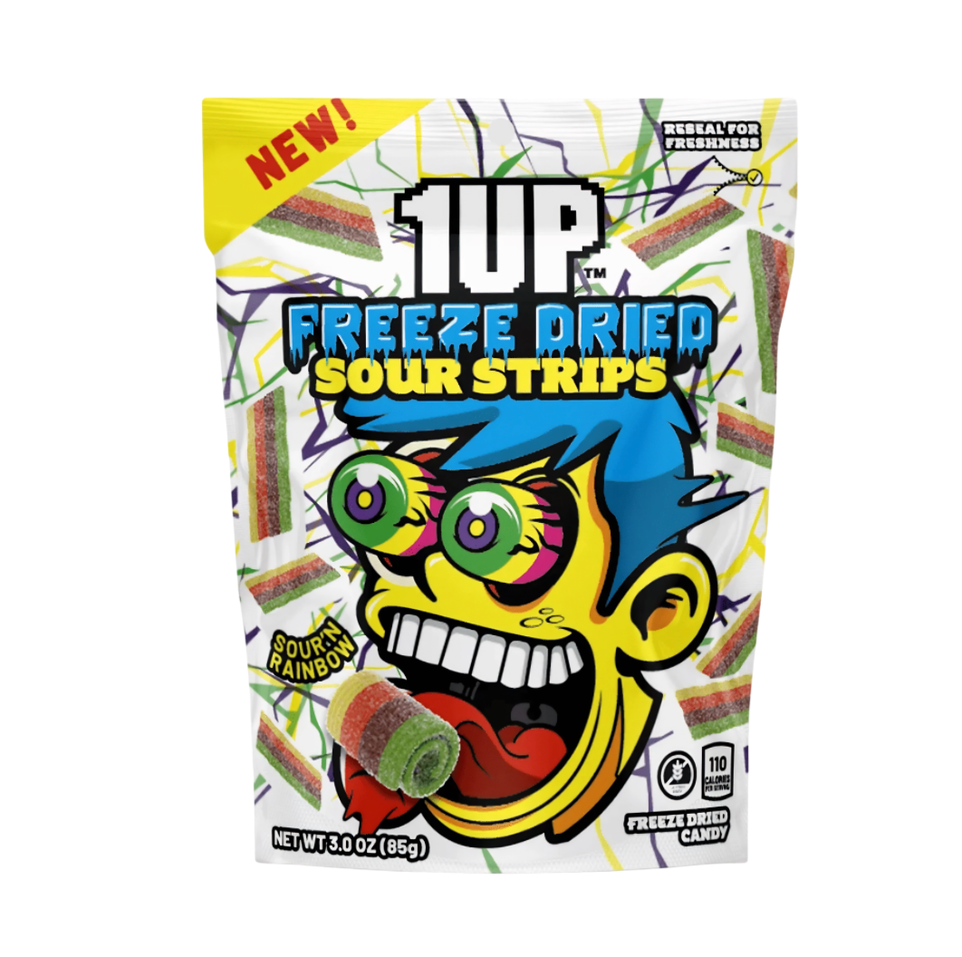 1Up Sour Crunch Strips