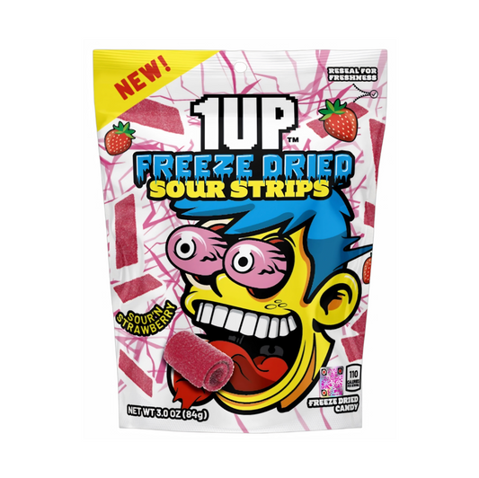 1Up Sour Crunch Strips