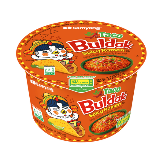 Buldak Taco Bowl