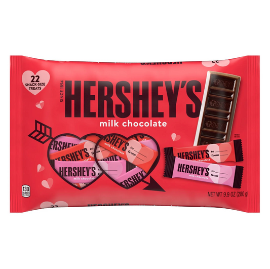 Hersheys Milk Chocolate Valentines 22 Treats