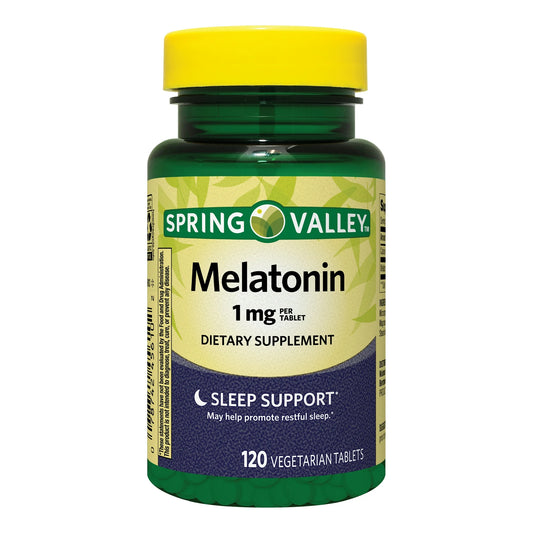 Spring Valley Melatonin 1mg 120 Tablets