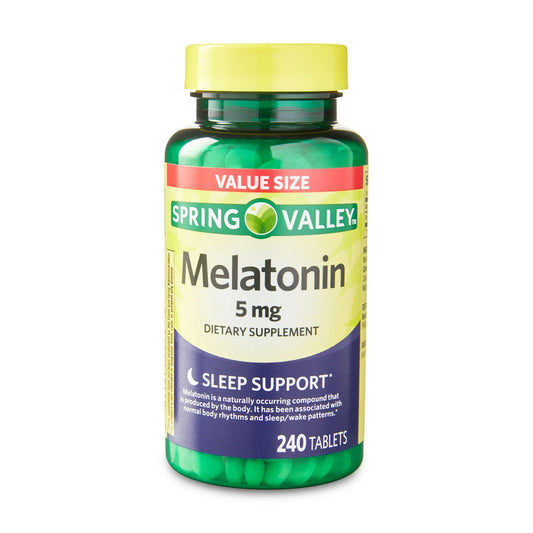 Spring Valley Melatonin 5mg 240 Tablets