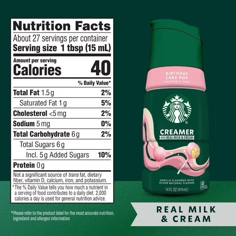 Starbucks Creamer - 414ml