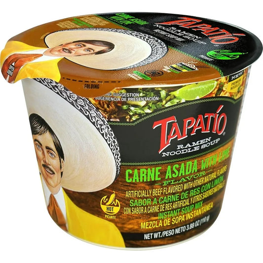 Tapatio Noodles Soup Carne Asada With Lime