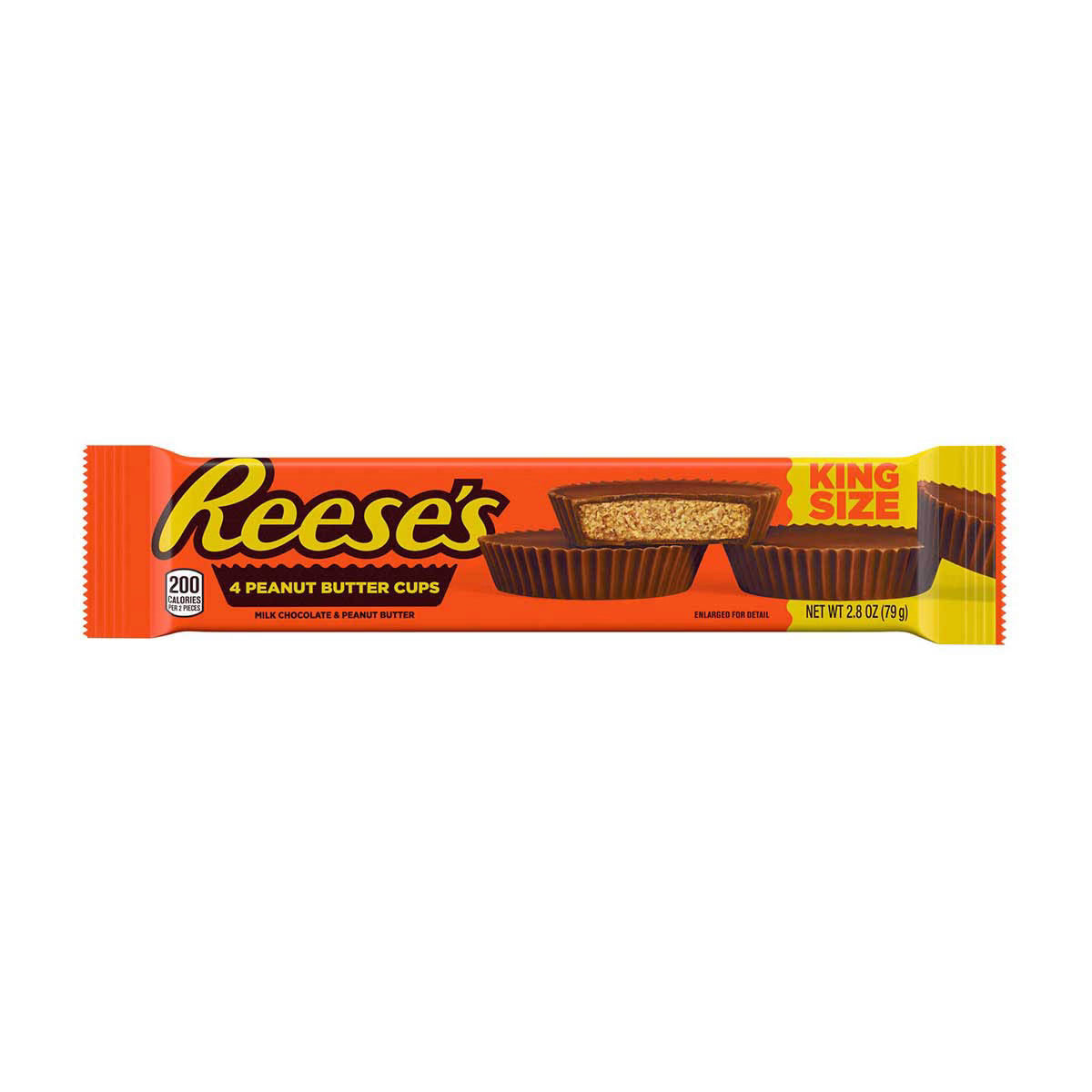 Reeses 4 Peanut Butter Cups King Size