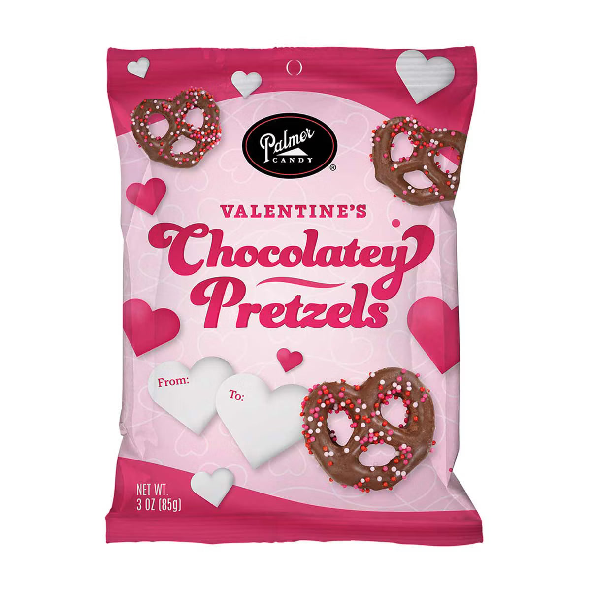 Chocolate Valentines Pretzels