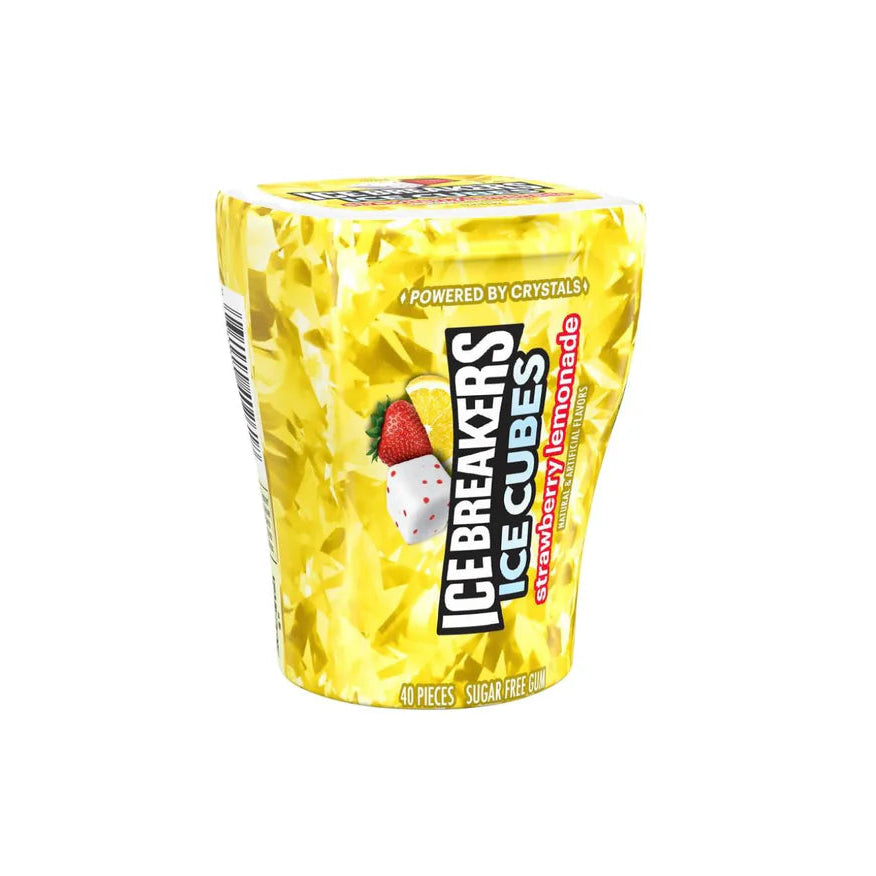 Ice Cubes Strawberry Lemonade