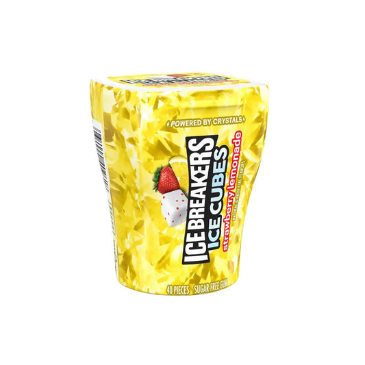 Ice Cubes Strawberry Lemonade
