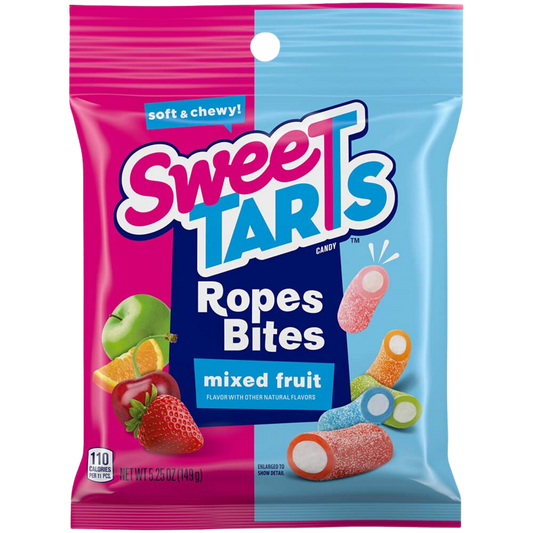 Sweet Tarts Ropes Bites Mixed Fruit