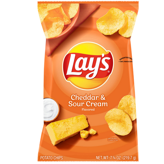 Lays Cheddar & Sour Cream