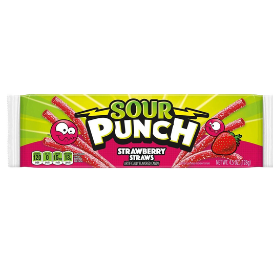 Sour Punch Strawberry Straws