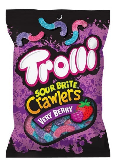 Trolli Sour Brite Crawlers Very Berry G