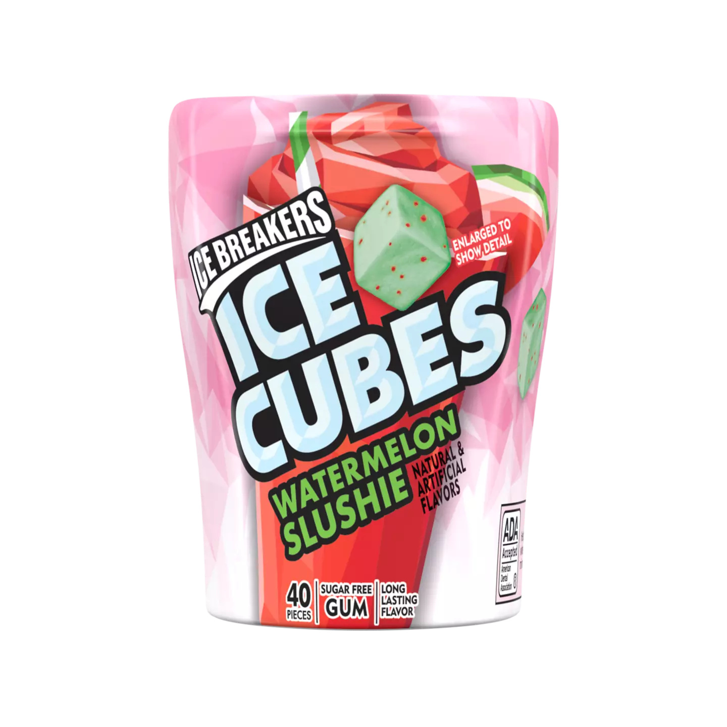 Ice Cubes Watermelon Slushie