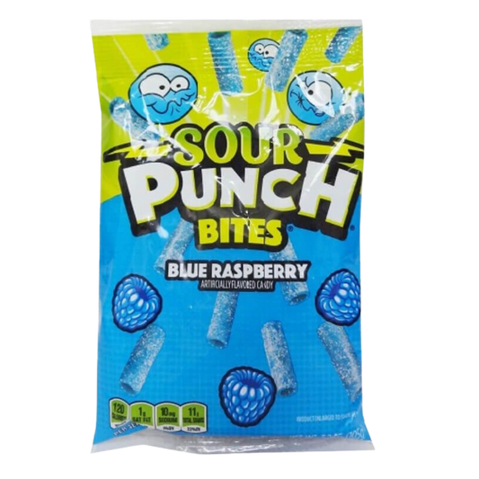 Sour Punch Bites Blue Raspberry Ch