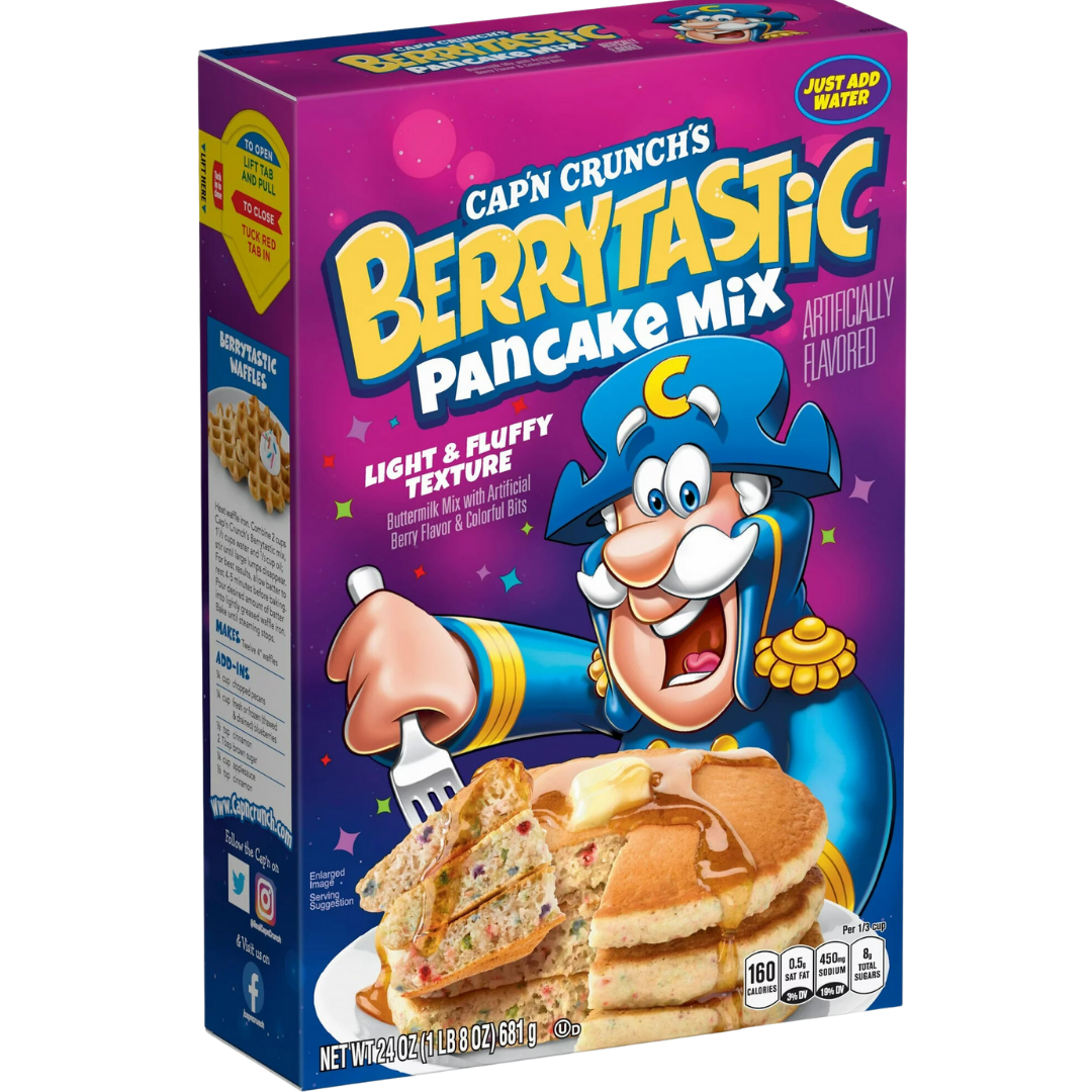Cap'n Crunch's Berrytastic Pancake Mix