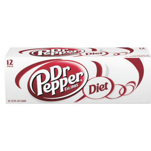 Dr Pepper Diet 12 Pack