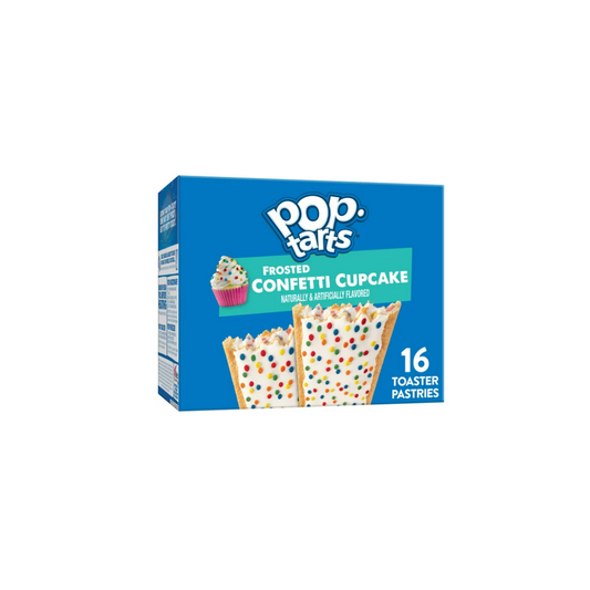 Pop Tarts Frosted Confetti Cupcake