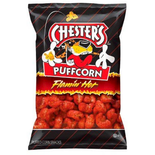Chester’s Puffcorn Flamin’ Hot