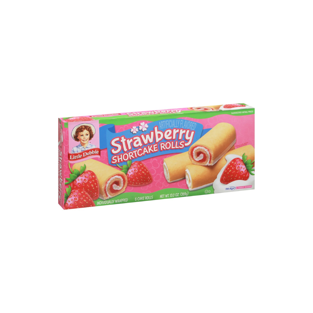 Strawberry Shortcake Roll Little Debbie