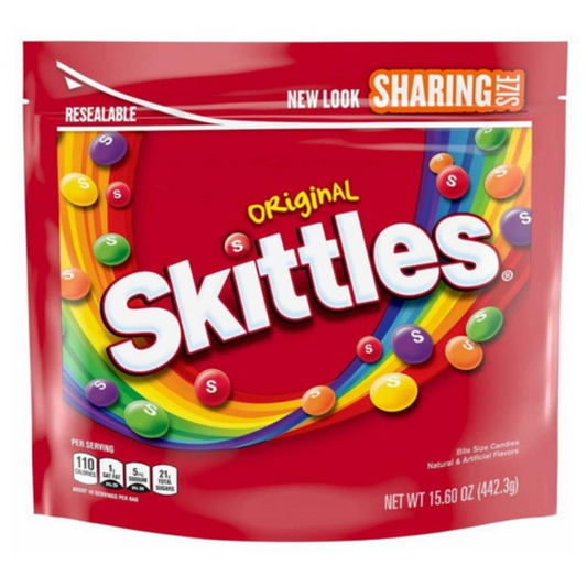 Skittles Original Sharing Size