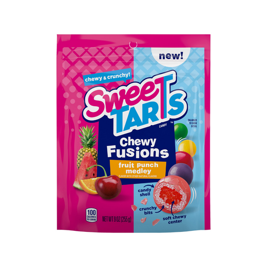 Sweet Tarts Chewy Fusions Fruit Punch Medley