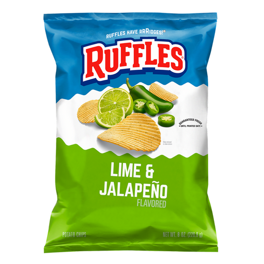 Ruffles Lime & Jalapeño