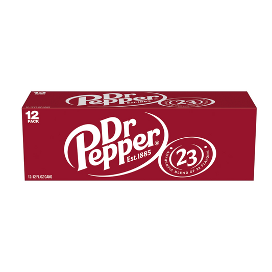 Dr Pepper 12 Pack