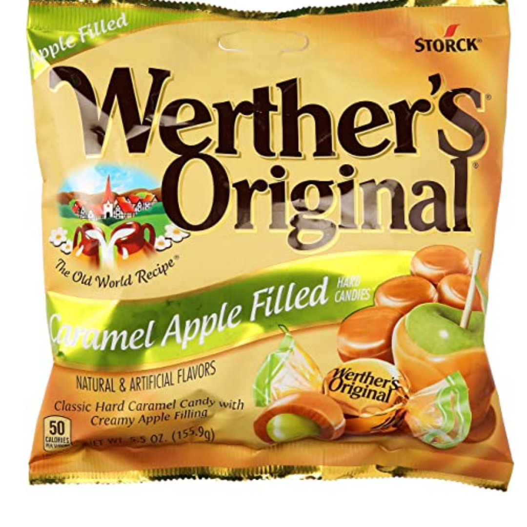 Werthers Caramel Apple Filled Hard Candy