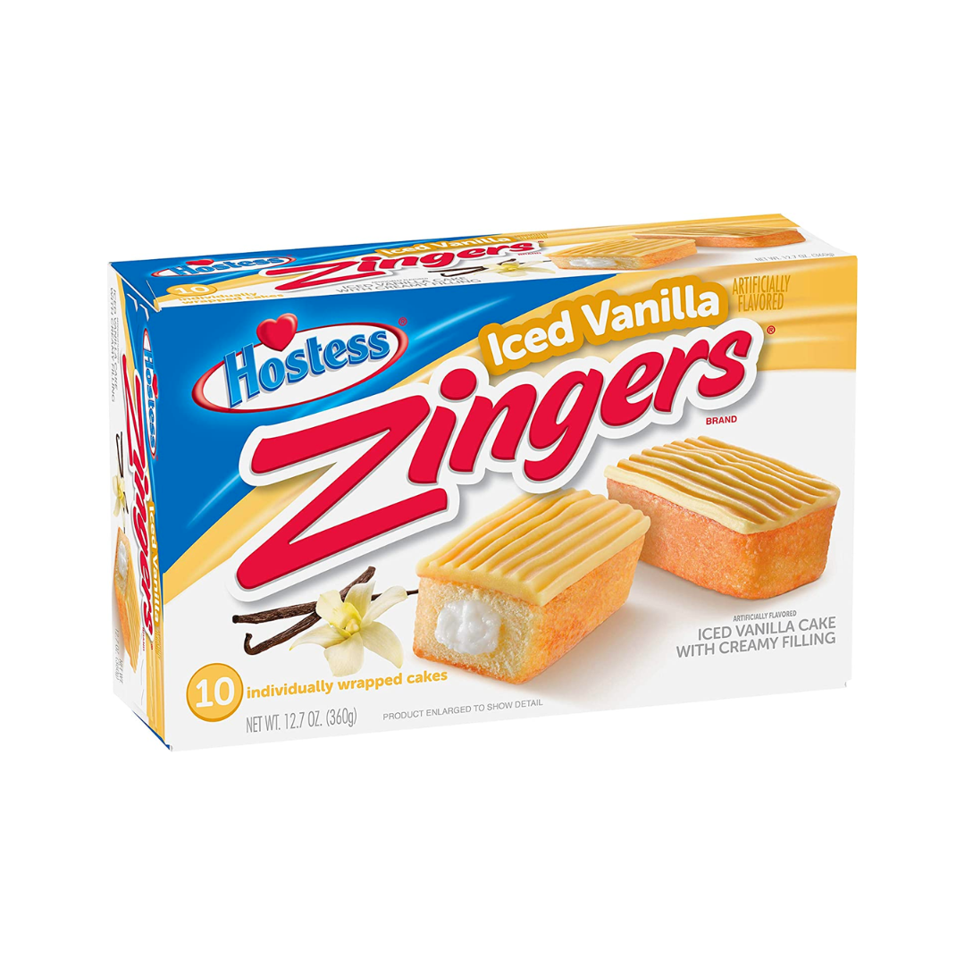 Hostess Zingers Iced Vanilla