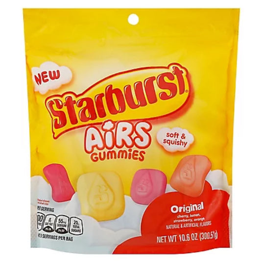 Starburst Airs Gummies Sharing Size
