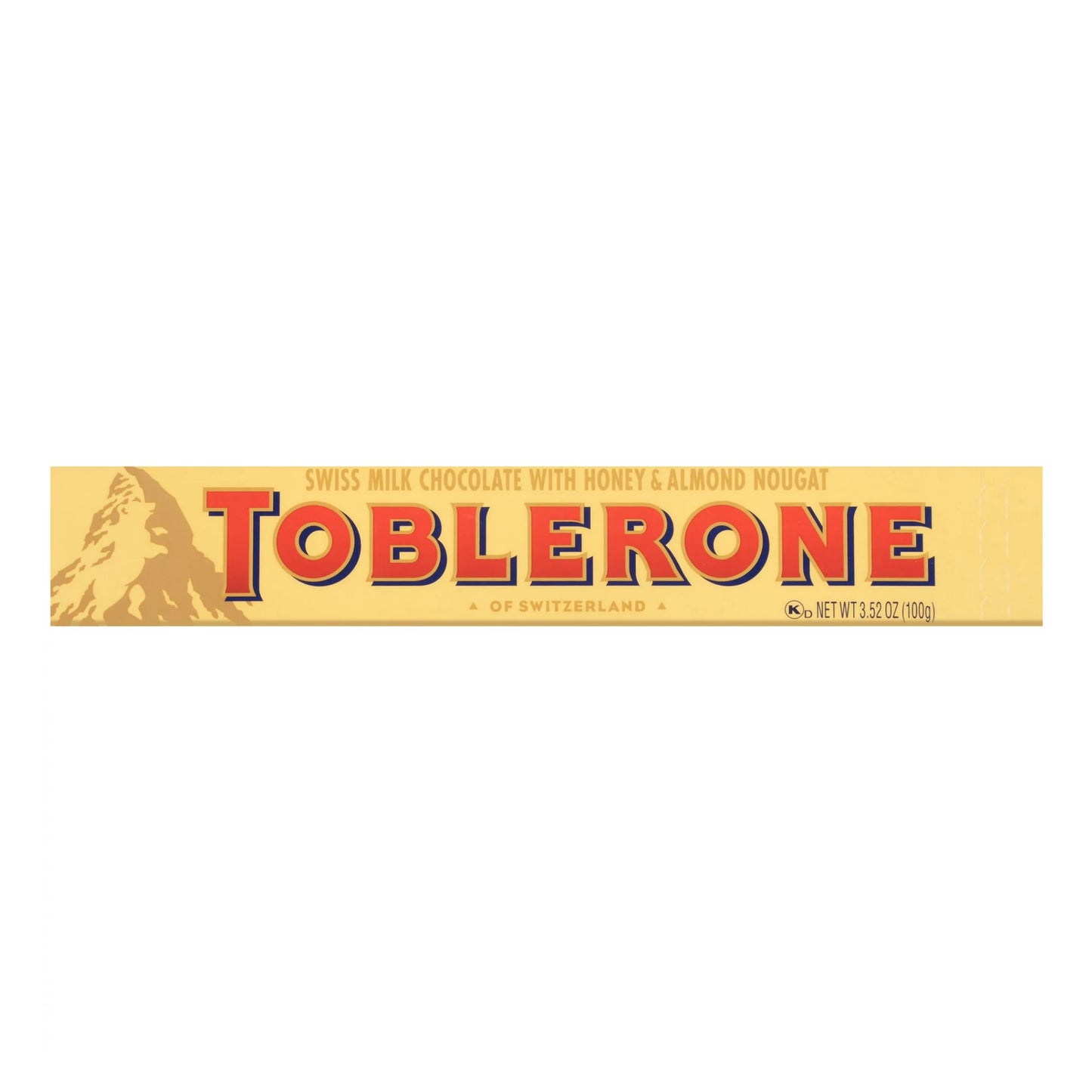 Toblerone Milk Chocolate With Honey & Almond Nougat