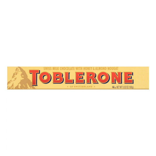 Toblerone Milk Chocolate With Honey & Almond Nougat