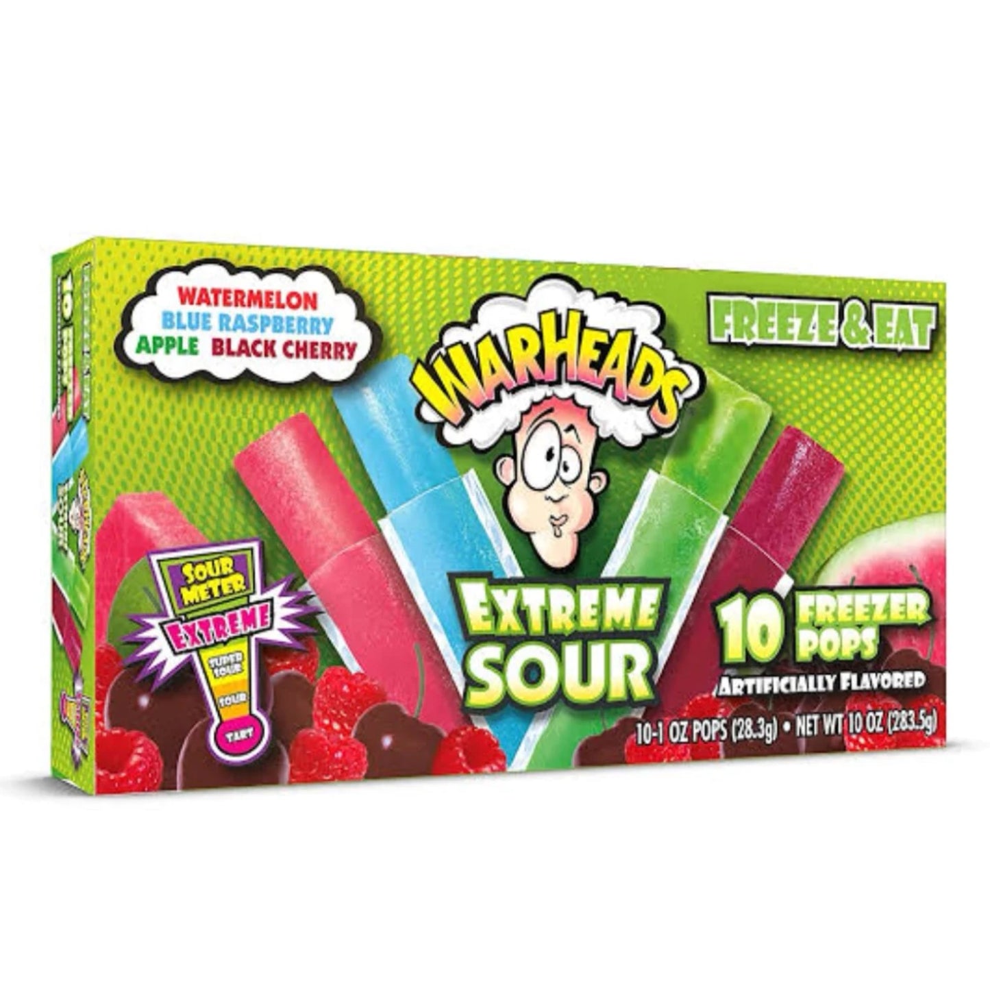 Warheads Extreme Sour Freezer Pops